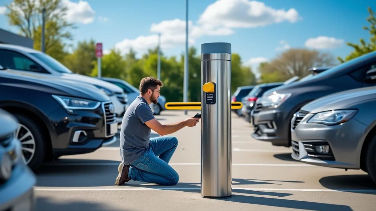comment débloquer un arceau de parking