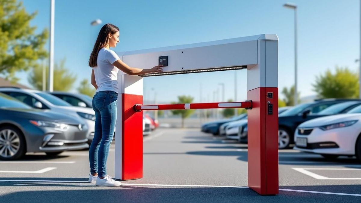comment ouvrir une barrière de parking