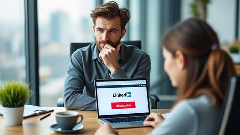 comment se désinscrire de linkedin