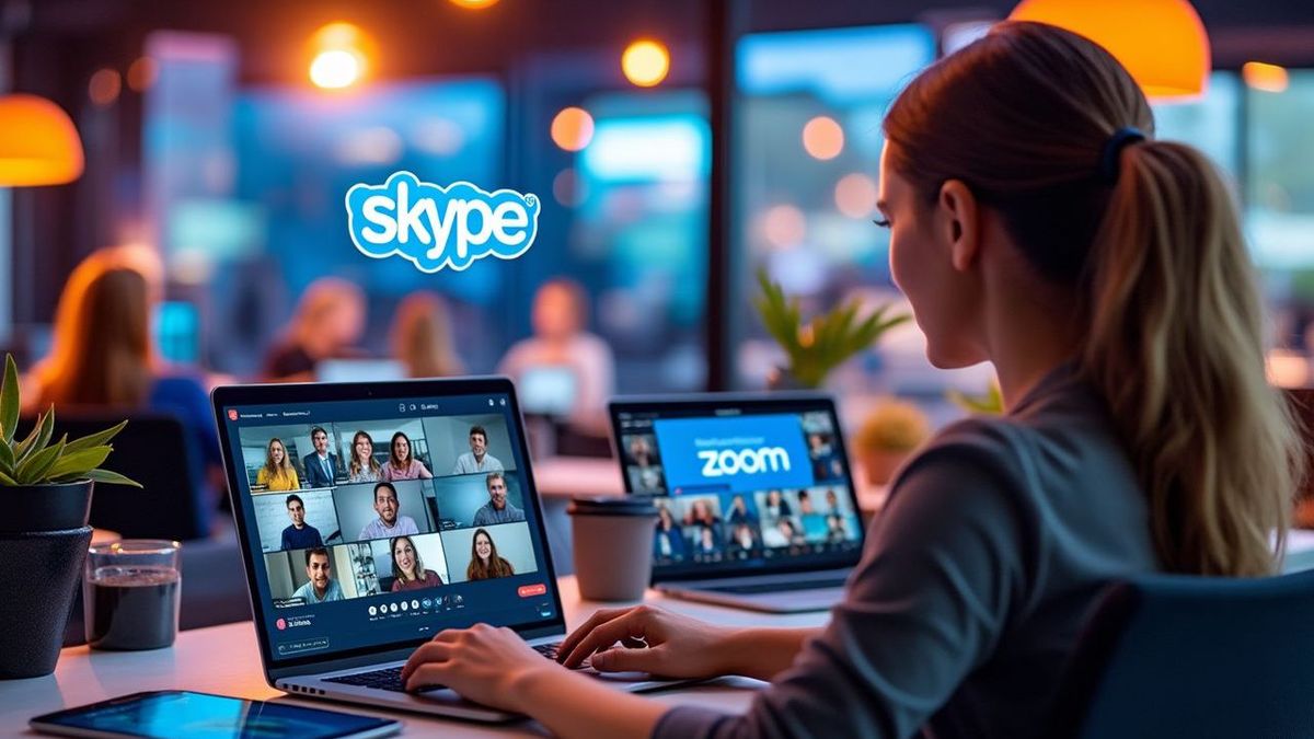 Skype Skype vs Zoom : quel logiciel pour vos webinaires en 2025 ?