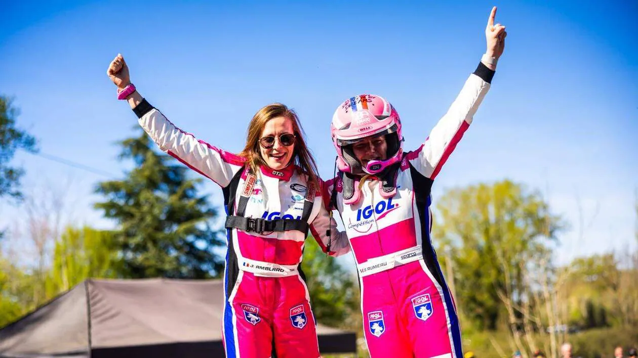 Sarah Rumeau et Julie Amblard, premières depuis 40 ans.