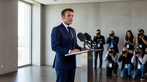 Emmanuel Macron déclare la tenue d'une 'conférence humanitaire' à Paris pour Gaza