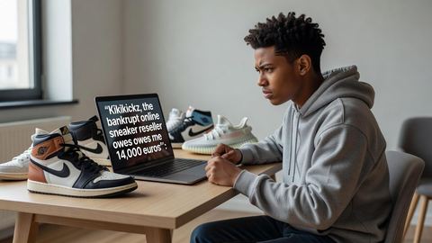 “Kikikickz, the bankrupt online sneaker reseller owes me 14,000 euros”: video