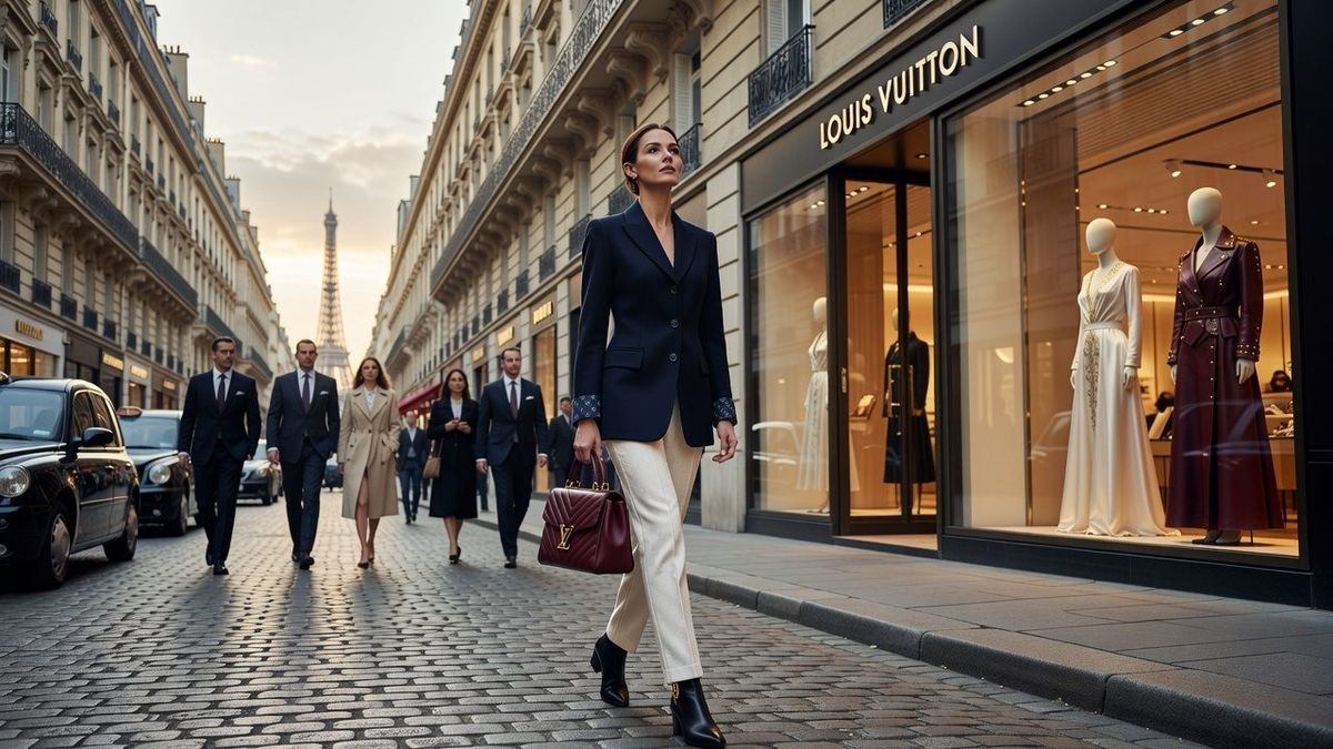 Louis Vuitton - O que são roupas de luxo na França em 2024?