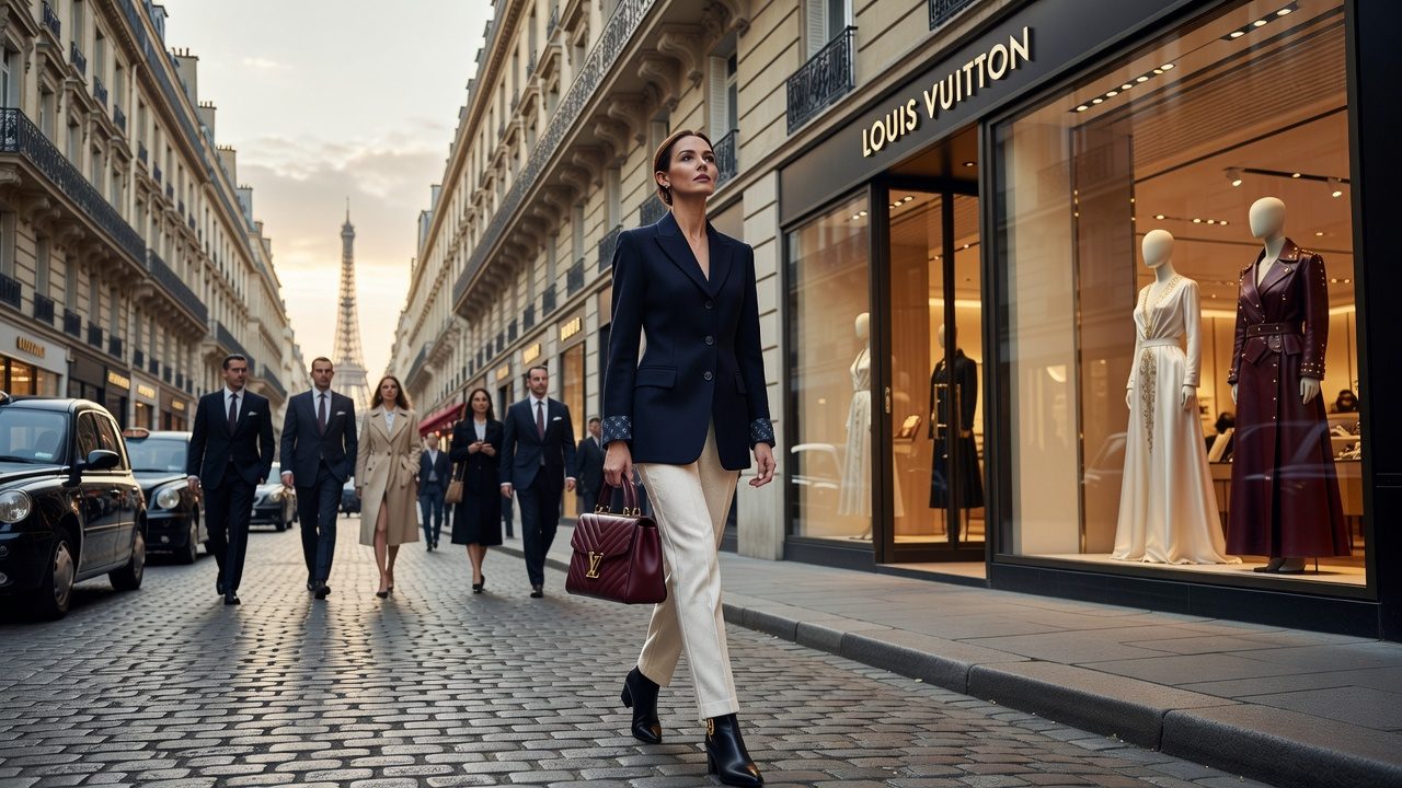 Louis Vuitton - O que são roupas de luxo na França em 2024?
