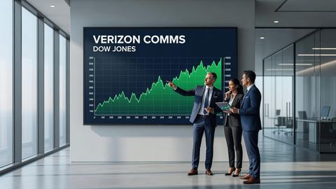 Was ist VERIZON COMMS, das an der DOW JONES notiert ist?