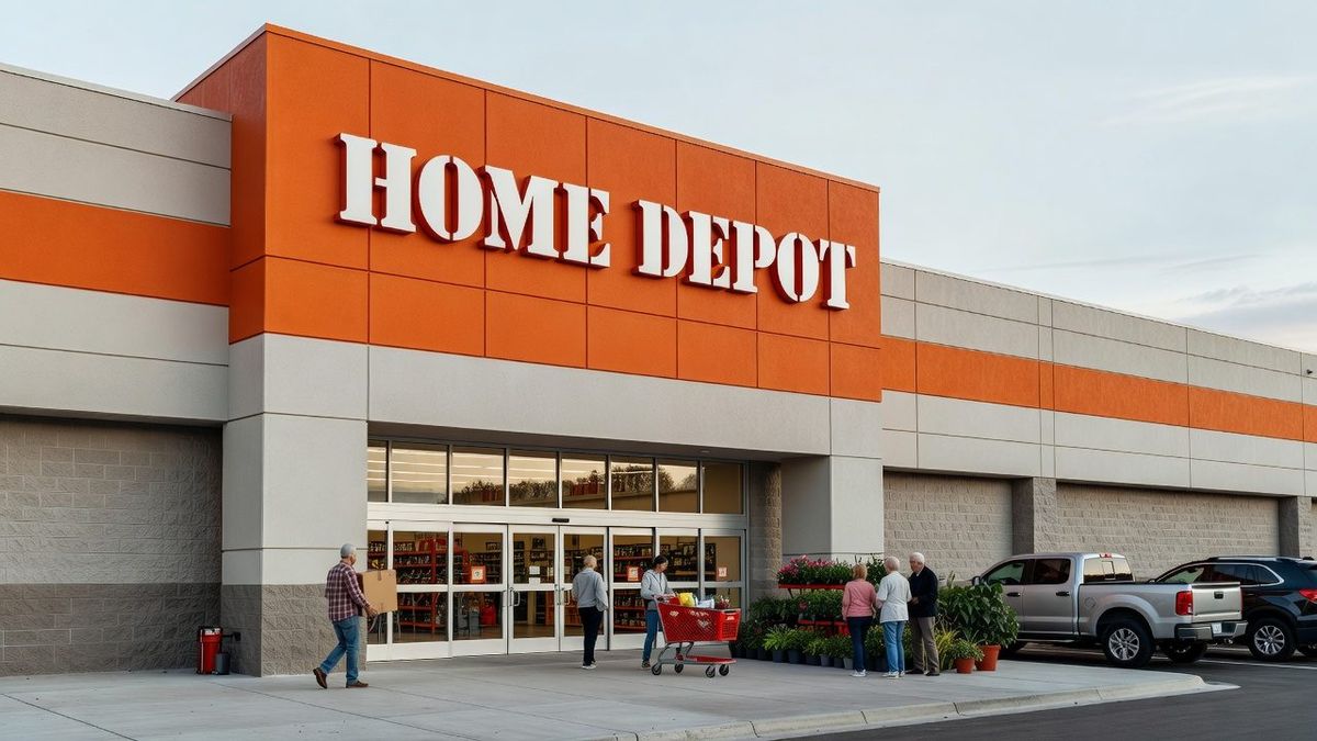 Qual è la società HOME DEPOT quotata nel DOW JONES?