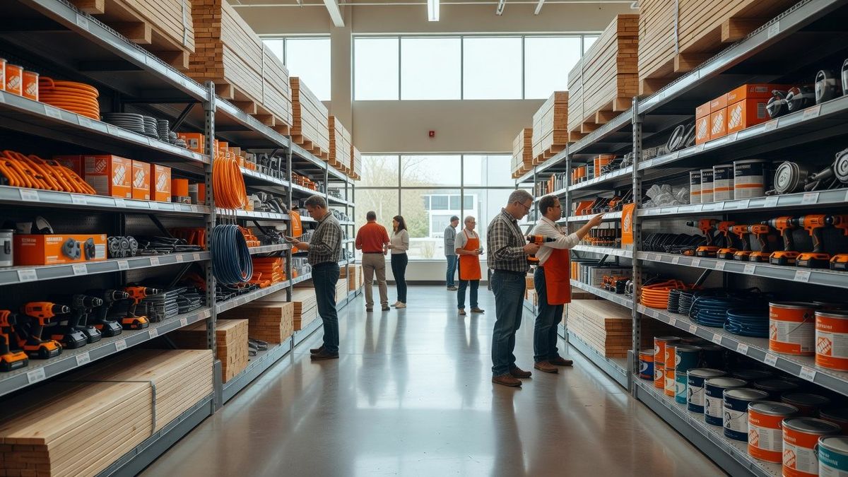 O que é a empresa HOME DEPOT listada no DOW JONES?