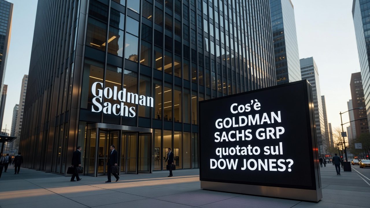 Cos'è GOLDMAN SACHS GRP quotato sul DOW JONES?