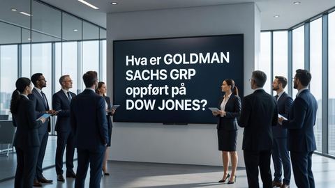 Hva er GOLDMAN SACHS GRP oppført på DOW JONES?