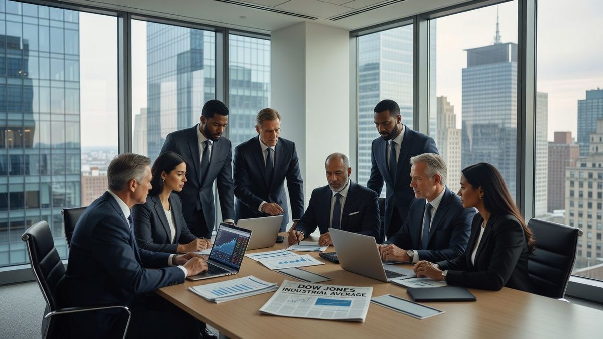 ¿Qué es una empresa DOW que cotiza en el DOW JONES?