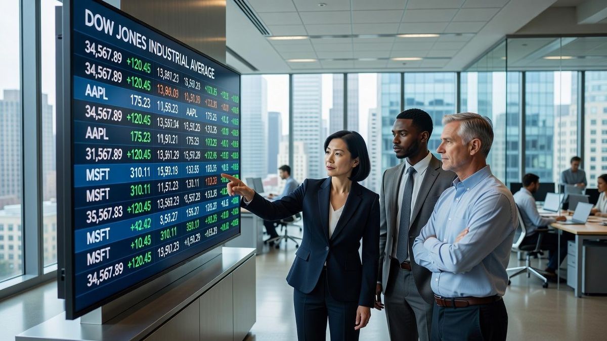 O que é uma empresa DOW listada na DOW JONES?