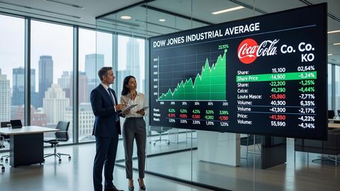 Welches COCA-COLA-Unternehmen ist im DOW JONES gelistet?