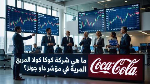 ما هي شركة كوكا كولا المدرجة في مؤشر داو جونز؟