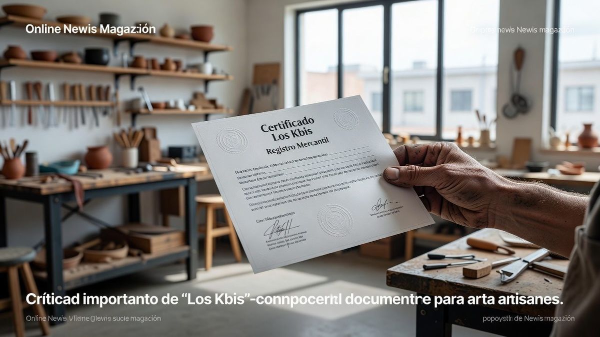 Los Kbis: Documento imprescindible para los artesanos