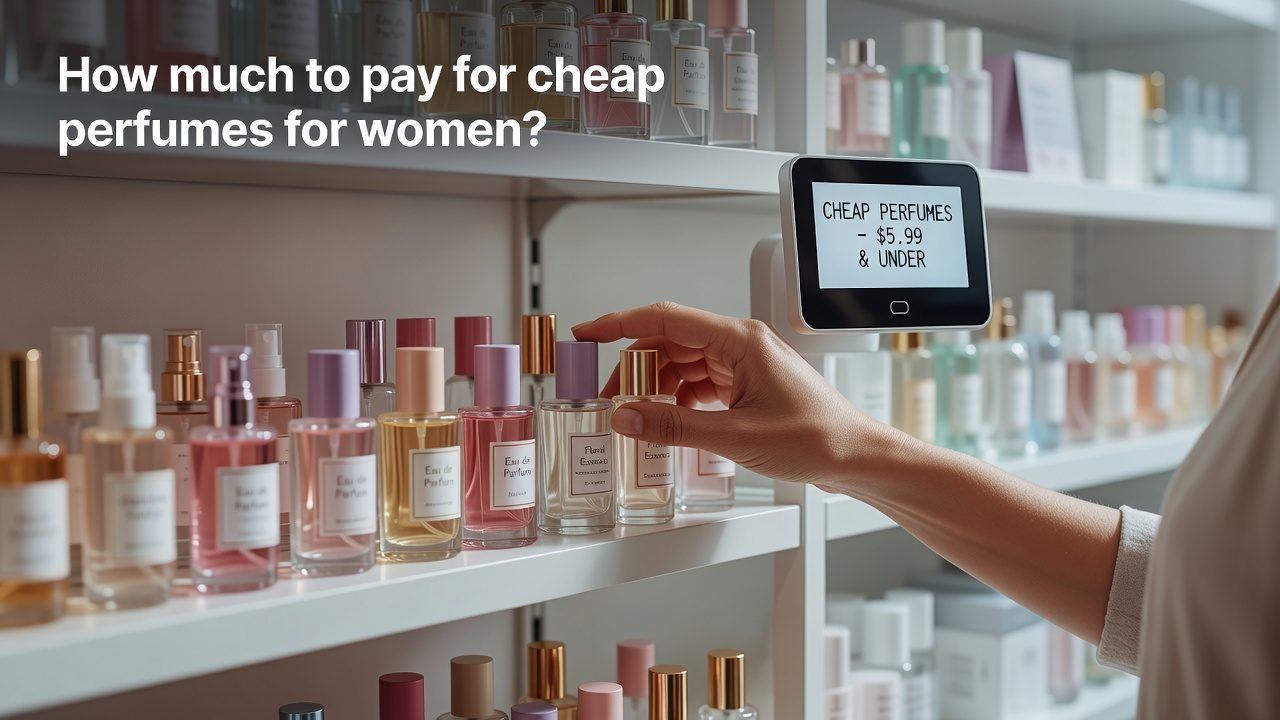 How much to pay for cheap perfumes for women?